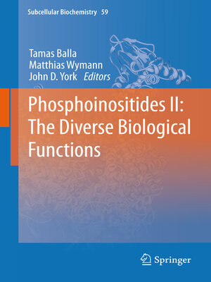 cover image of Phosphoinositides II